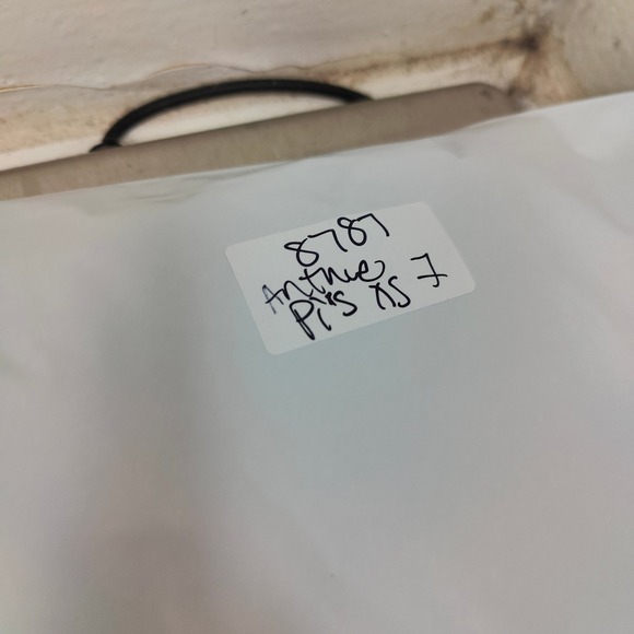 Anthropologie Pajama Pants Womens XS Florence Broadhurst Green Floral Bird Print - Picture 8 of 8